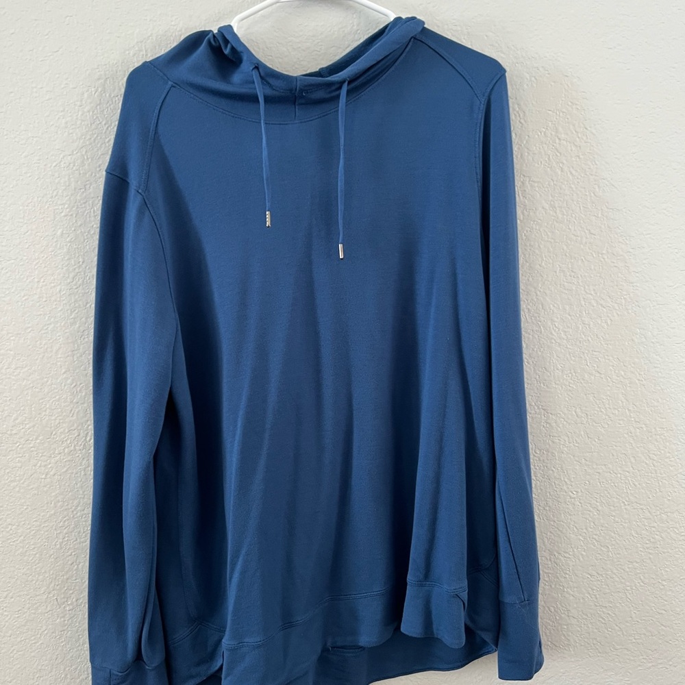 Athletic Works Men's Deep Blue Hoodie